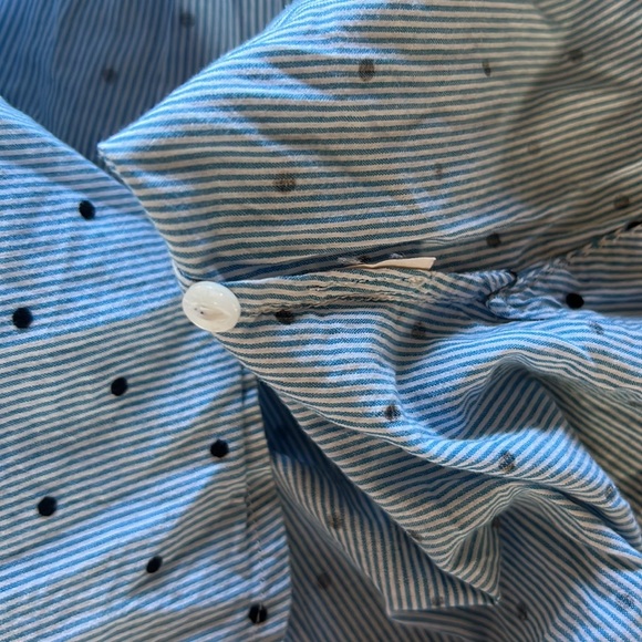 Madewell NYC Broadway & Broome shirt. Small with polka dots. - Picture 9 of 9